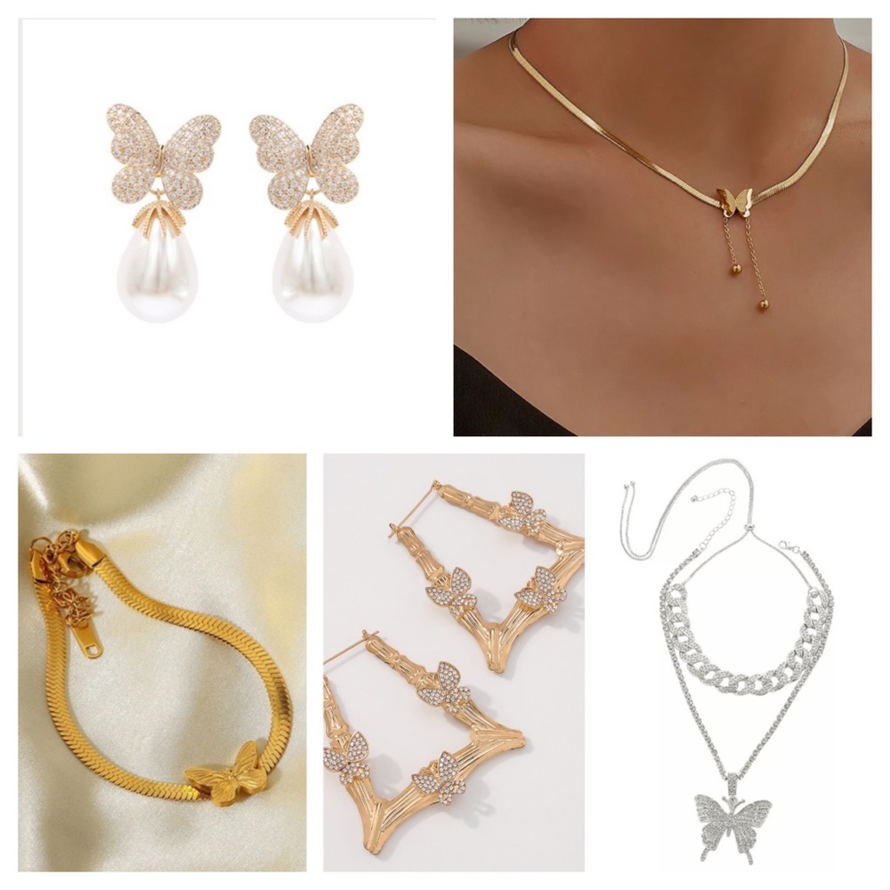 Butterfly Jewelry Galore!🦋✨